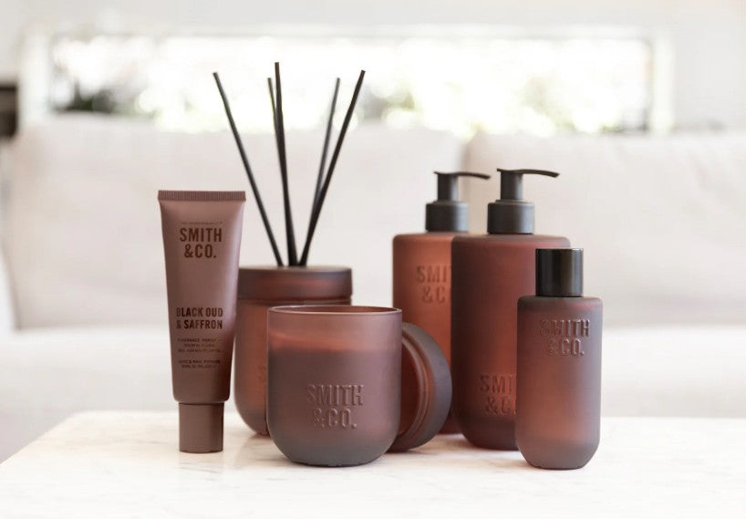 SMITH & CO. BLACK OUD & SAFFRON COLLECTION