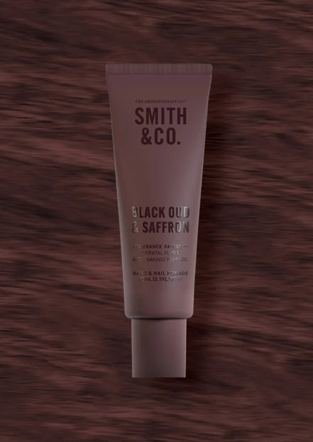 SMITH & CO Black Oud & Saffron Hand & Nail Pomade - Hand Cream