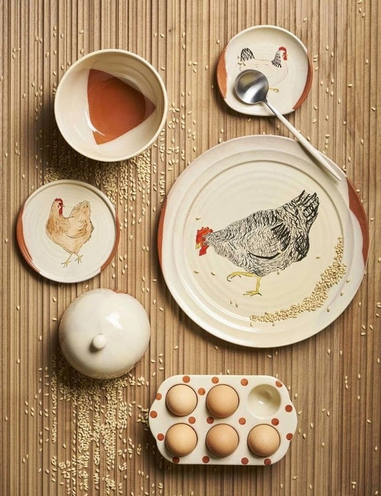 Country Coup Chook Stoneware Set