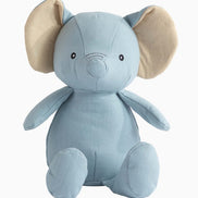 Eddie the Elephant Linen Cotton Toy
