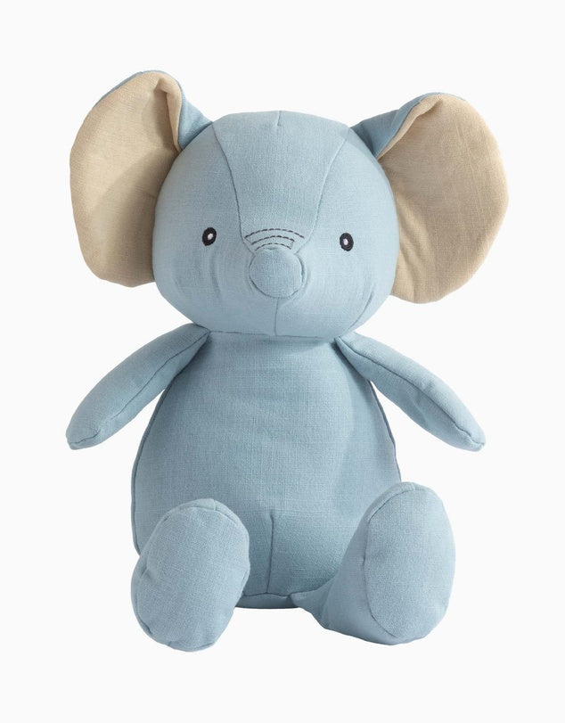 Eddie the Elephant Linen Cotton Toy