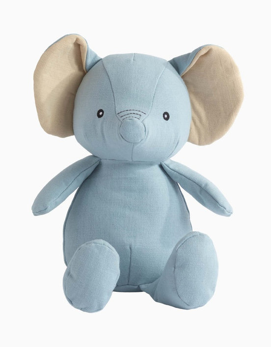 Eddie the Elephant Linen Cotton Toy