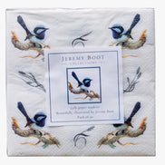 Blue Wren Paper Napkins 3-ply (Pack of 20)
