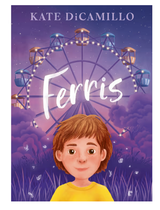 Ferris by Kate DiCamillo.  A tender story about a girl, a ghost, a grandmother and growing up.