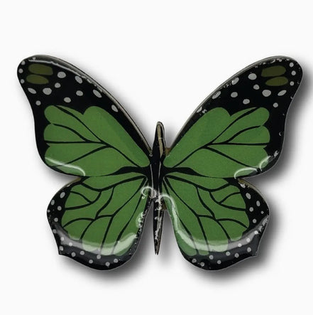 Green Butterfly Brooch