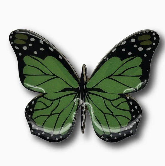 Green Butterfly Brooch