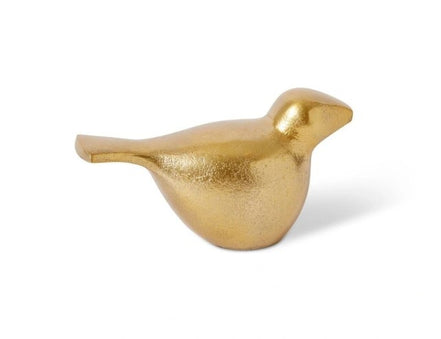 Gold Robin Bird Sculpture
