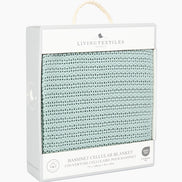 Cotton Knit Super Soft Cellular Bassinet Blanket