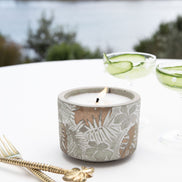 Therapy Garden - Citronella Candle Zesty Lime 300g