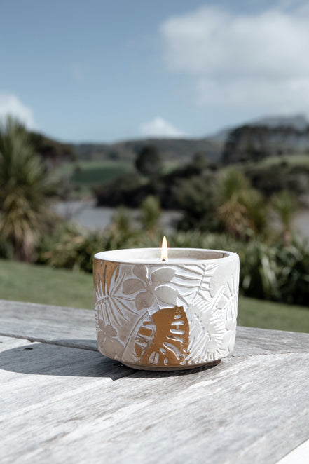 Therapy Garden - Citronella Candle Zesty Lime 300g
