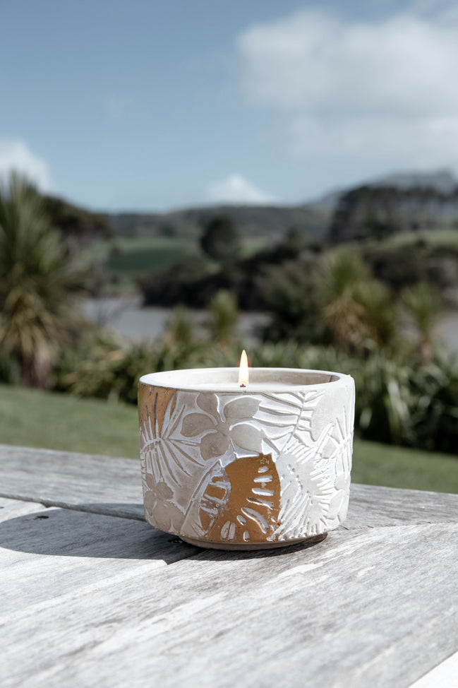 Therapy Garden - Citronella Candle Zesty Lime 300g