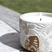 Therapy Garden - Citronella Candle Zesty Lime 300g