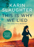 This Is Why We Lied. The latest Will Trent crime thriller from the bestselling author of AFTER THAT NIGHT, for fans of Michael Connelly, Lisa Gardner and Tess Gerritsen. By Karin Slaughter.