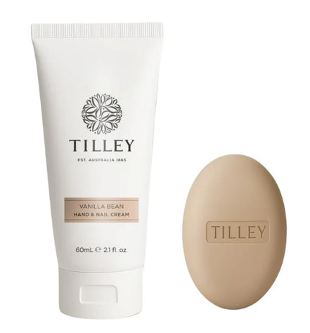 Vanilla Bean Hand Cream & Soap Duo - 60mL Hand Cream & 90g Soap Bar