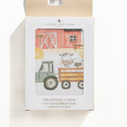 Tractor Ride Baby Milestone Cards