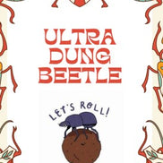Ultra Dung Beetle One-of-a-Kind Metal Sculpture