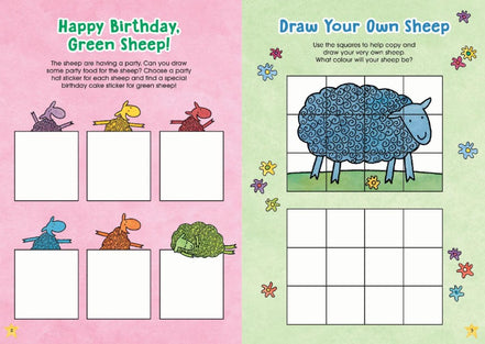 Where is the Green Sheep? Sticker Activity Book. By Mem Fox. Judy Horacek (Illustrator)