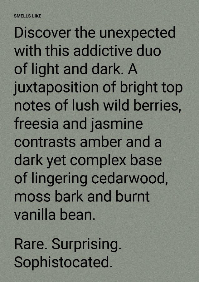 SMITH & CO. Amber & Freesia Candle 80g