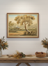 Australian bush painting in modern farmhouse setting