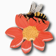 Bloom & Bee Brooch