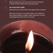SMITH & CO Black Oud & Saffron Candle 80g