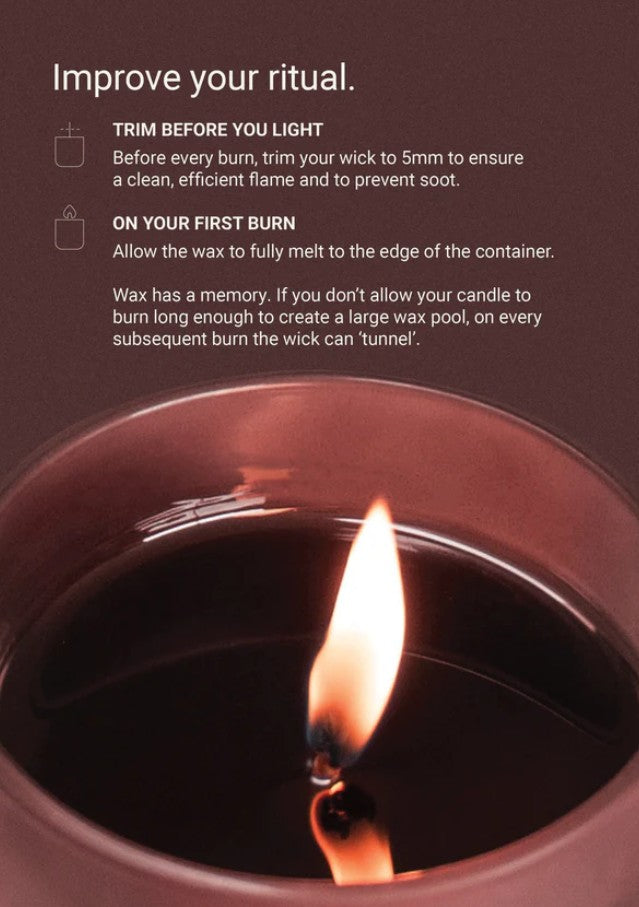 SMITH & CO Black Oud & Saffron Candle 80g