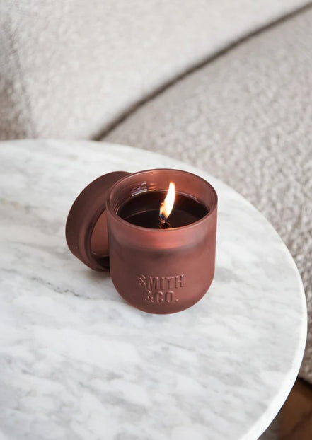 SMITH & CO Black Oud & Saffron Scented Candle 250g