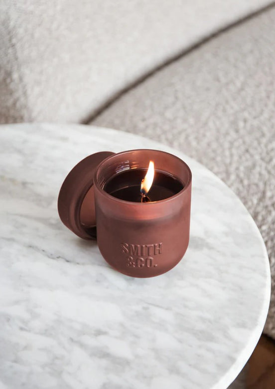 SMITH & CO Black Oud & Saffron Scented Candle 250g
