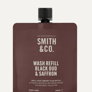 SMITH & CO Black Oud & Saffron Hand & Body Wash Refill 400ml