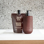 SMITH & CO Black Oud & Saffron Hand & Body Wash Refill 400ml