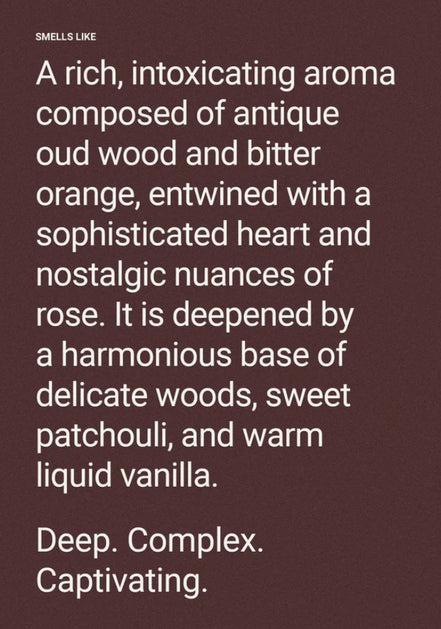 SMITH&CO. Black Oud & Saffron Diffuser