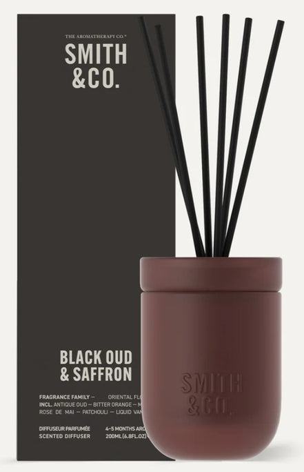 SMITH&CO. Black Oud & Saffron Diffuser
