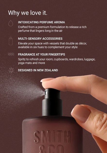 SMITH & CO. Black Oud & Saffron Room Spray 100ML