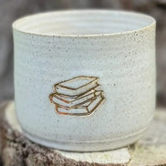 The Mug That Reads the Room: Our Ceramic Book Stack Mug