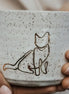 Cat Ceramic Mug or Trinket Bowl. Handmade in Australia