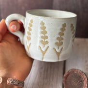 Natural Ceramic Mug. Handmade in Australia.