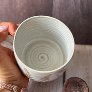 Natural Ceramic Mug. Handmade in Australia.
