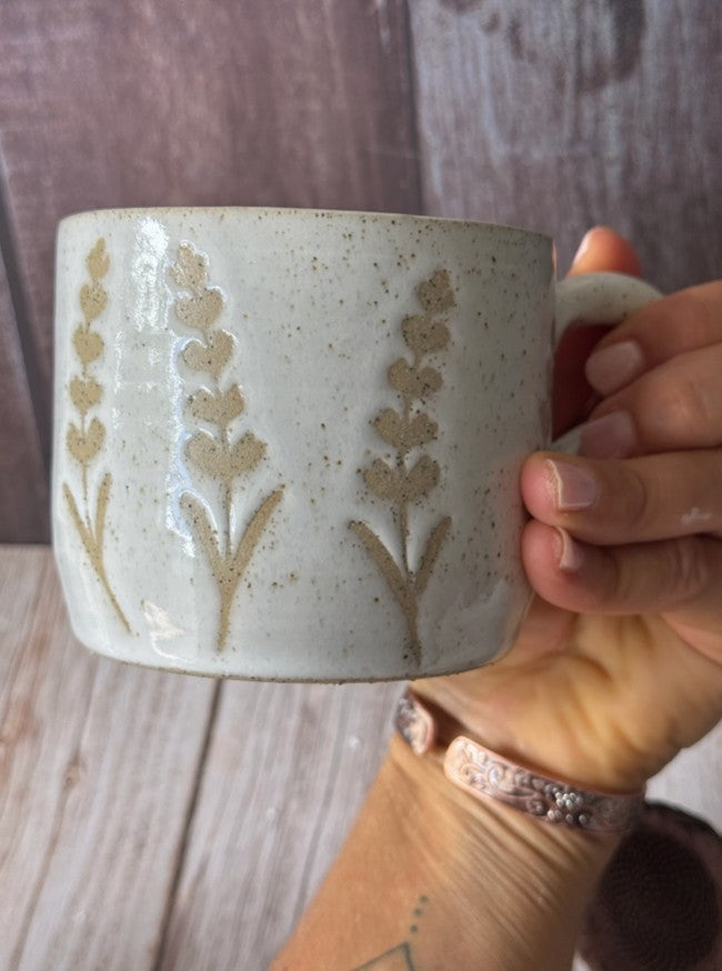 Natural Ceramic Mug. Handmade in Australia.