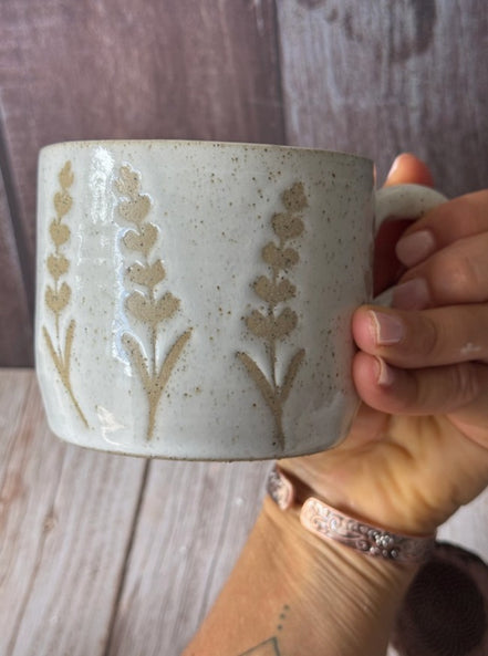 Natural Ceramic Mug. Handmade in Australia.