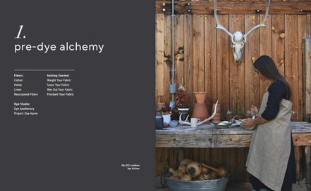 Farm & Folk Quilt Alchemy A High-Country Guide to Natural Dyeing and Making Heirloom Quilts from Scratch.  By Sara Larson Buscaglia
