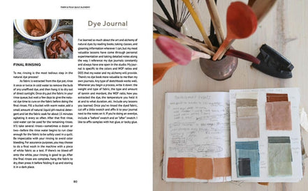 Farm & Folk Quilt Alchemy A High-Country Guide to Natural Dyeing and Making Heirloom Quilts from Scratch.  By Sara Larson Buscaglia