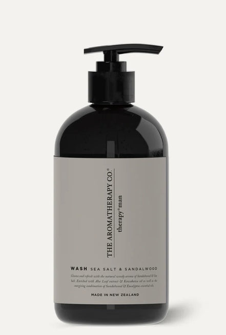 THERAPY MAN Sea Salt & Sandalwood Hand & Body Wash
