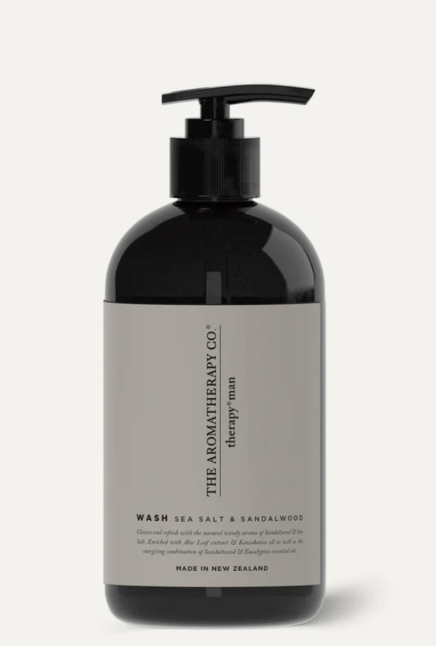 THERAPY MAN Sea Salt & Sandalwood Hand & Body Wash