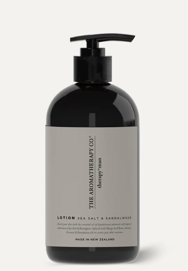 THERAPY MAN Sea Salt & Sandalwood Hand & Body Lotion