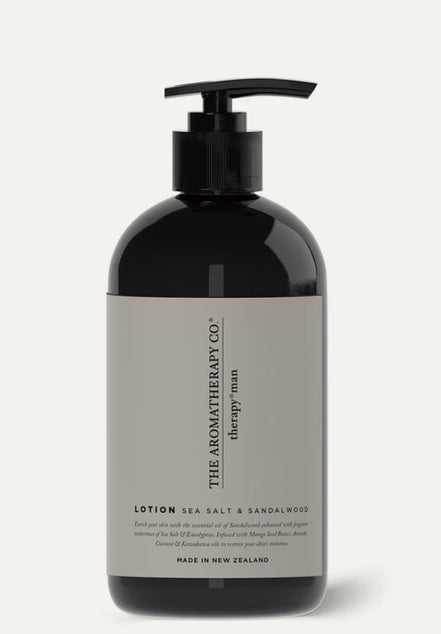 THERAPY MAN Sea Salt & Sandalwood Hand & Body Lotion