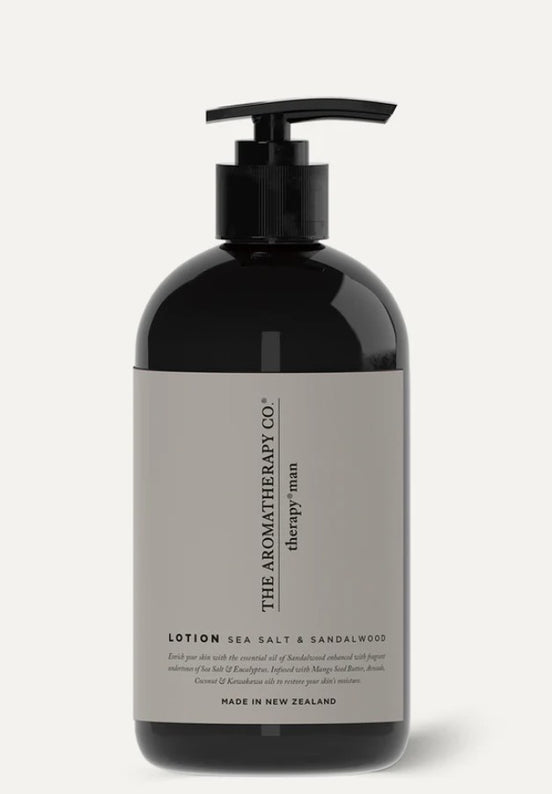 THERAPY MAN Sea Salt & Sandalwood Hand & Body Lotion