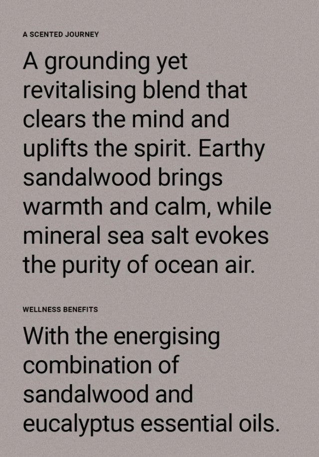 THERAPY MAN Sea Salt & Sandalwood Hand & Body Lotion