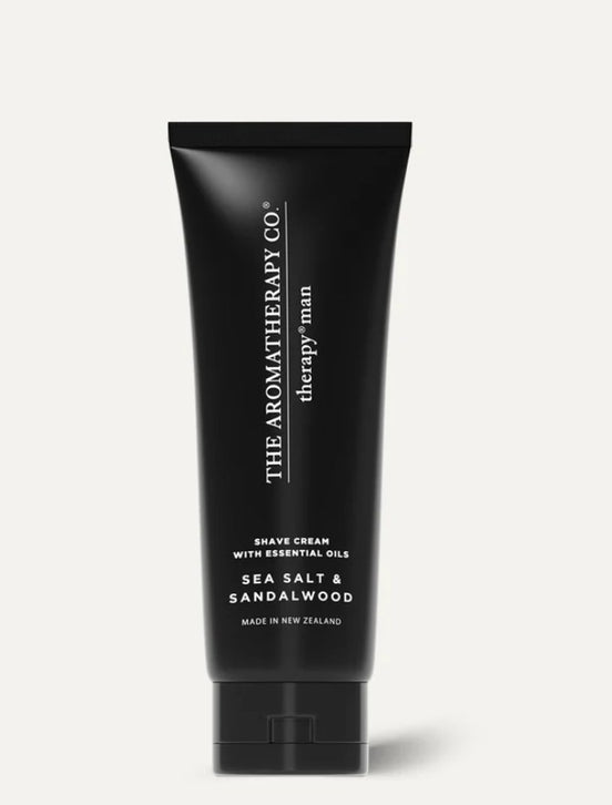 THERAPY MAN Sea Salt & Sandalwood Shaving Cream