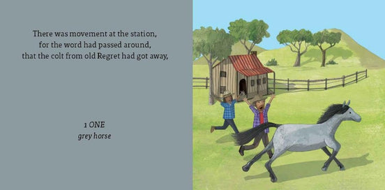 The Man From Snowy River Australian Classics for Little Ones. Board Book. By Banjo Paterson. Cate James (Illustrator)