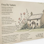 Free by Nature Gold Foiled Folded Card (Limited Edition)